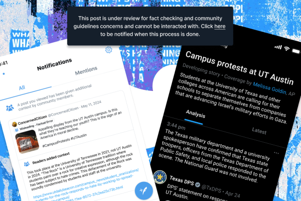 Misinformation Interventions on Twitter / X